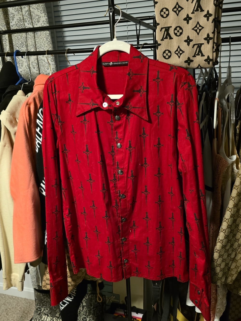 Lip Service Button Down